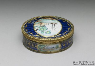 图片[3]-Copper-body painted enamel box, 18th century, Qing dynasty-China Archive